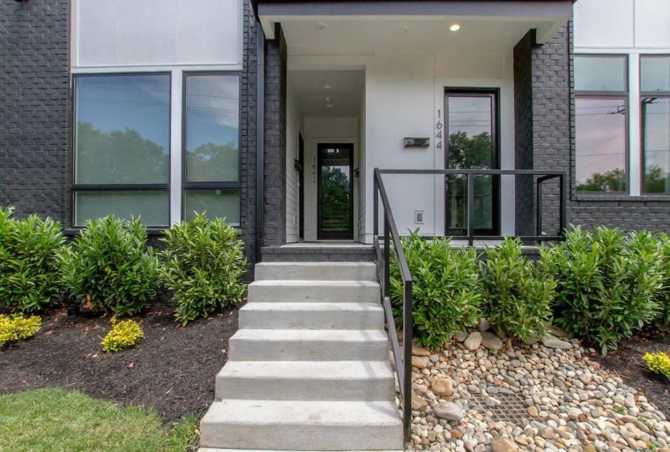 Semesterbostad Large Impressive Townhome Private Viewing Terrace Nashville