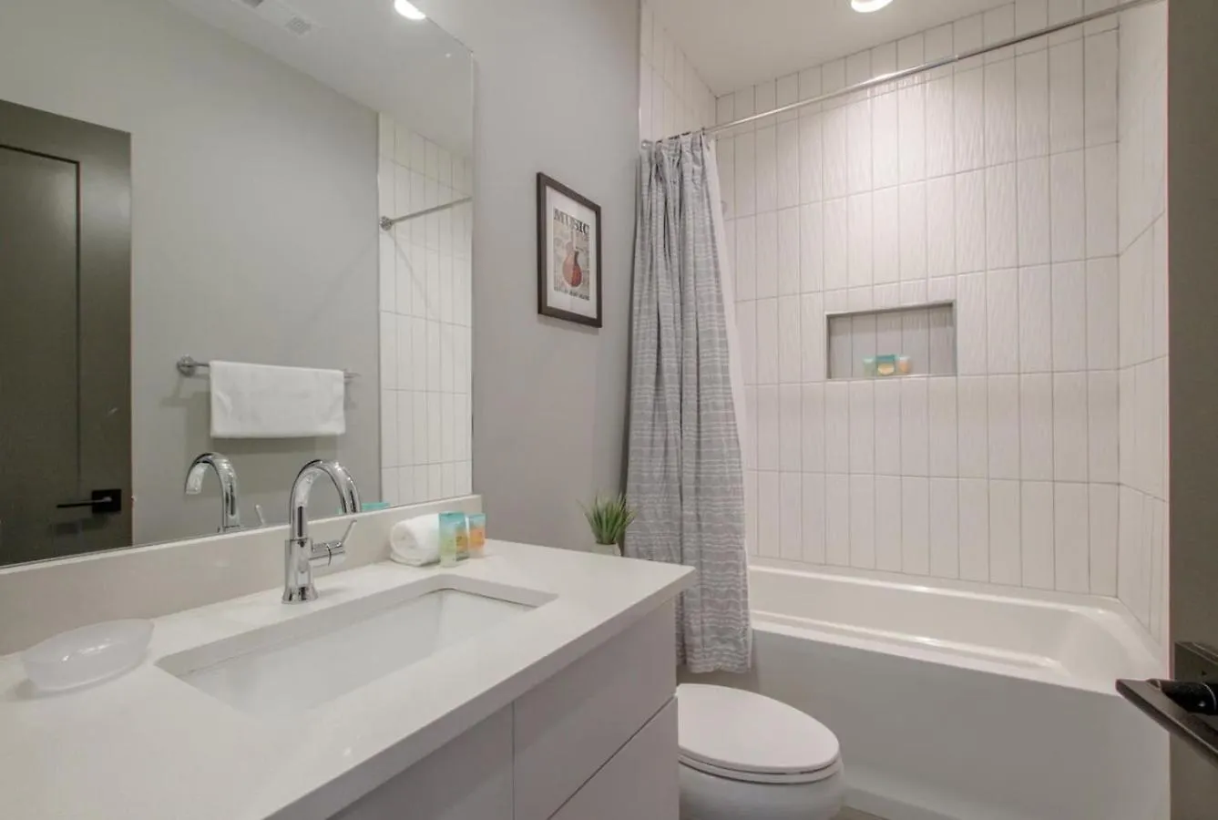 Tatil Evi Large Impressive Townhome Private Viewing Terrace Nashville